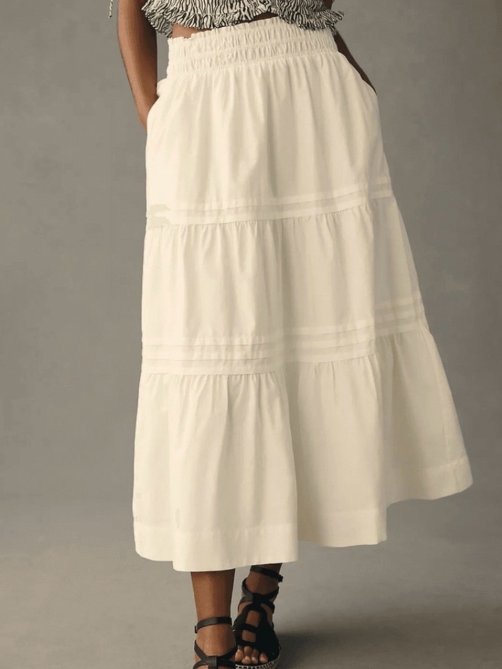 NWT The Somerset Collection Maxi Skirt by Anthropologie